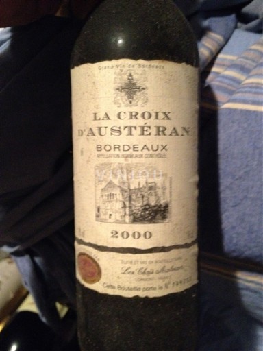 Bordeaux La Croix d'Austéran 2000