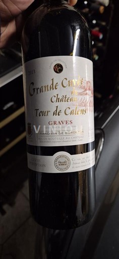 Bordeaux Graves Château Tour de Calens Grande 2015