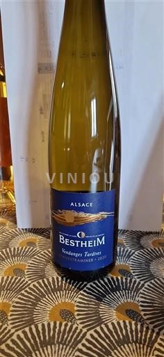 Alsacia Vendanges Tardives Bestheim Vendanges Tardives Gewurztraminer 2020