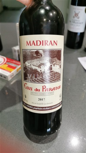 Zuidwest-Frankrijk Madiran Cru du Paradis 2017