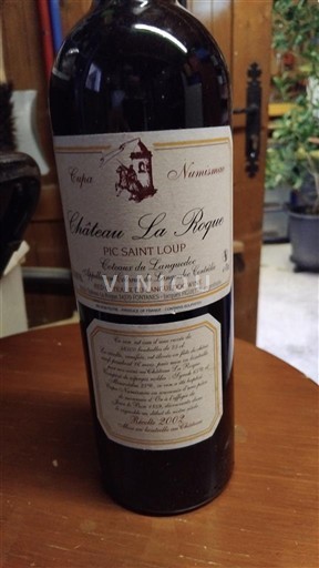 Langvedok Pic-saint-loup Château La Roque Cupa Numismae 2003