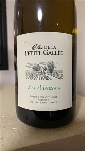 Lionese Coteaux del Lionese Clos de la Petite Gallée Les Moraines 2021