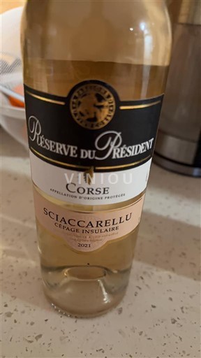Corsica Réserve du Président Sciaccarellu Cépage Insulaire 2021