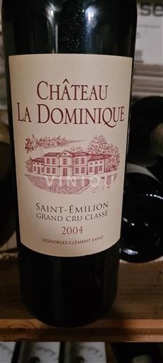 Bordeaux Saint-Émilion Grand Cru Château La Dominique 2004