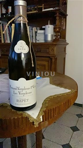 Bourgogne Pernand-Vergelesses Premier Cru Rapet Les Vergelesses 2009