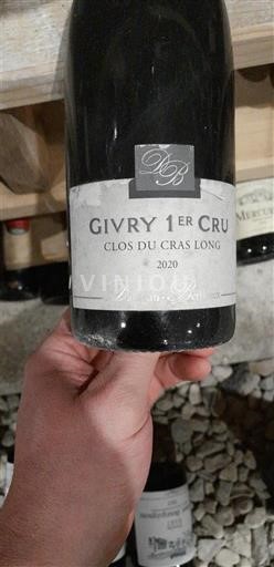 Bourgogne Không được chỉ định Premier Cru Domaine Besson Clos du Cras Long 2020