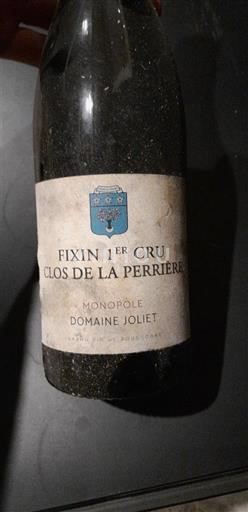 Burgundy Fixin Premier Cru Domaine Joliet Clos de la Perrière 2019