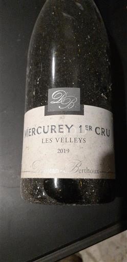 Borgoña No especificado Premier Cru Domaine Berthoumieu Les Velleys 2019