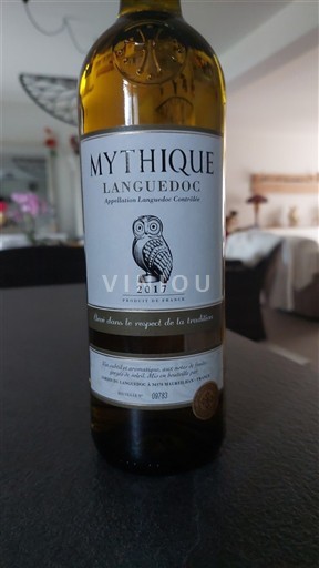Víno Blanc sec Mythique 2017 Francie Languedoc AOC
