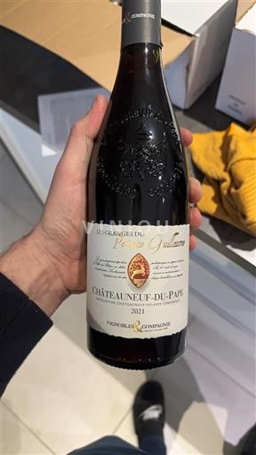 Valle del Ródano Châteauneuf-du-Pape. Vignobles & Compagnie Les Granges du Pape Guillaume 2021