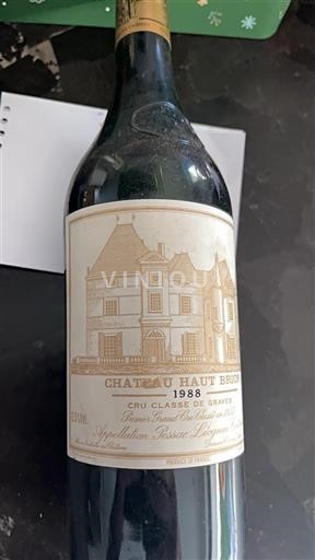 Bordeaux Pessac-Léognan Grand Cru Château Haut-Brion 1988