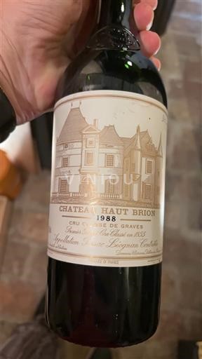 Bordo Pessac-Léonjan Grand Cru Château Haut-Brion 1988