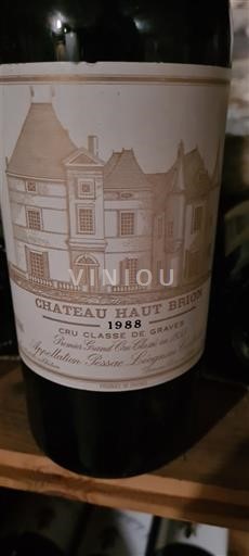 Bordeaux Pessac-Léognan Grand Cru Château Haut-Brion 1988