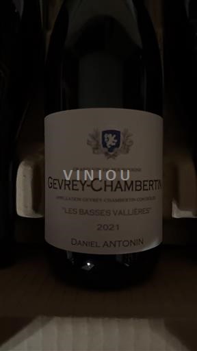 Burgundsko Gevrey-Chambertin Daniel Antonin Les Basses Vallières 2021