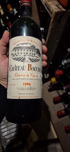 Bordeaux Graves-de-Vayres Château Bacchus 1996