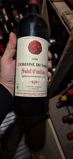 Bordeaux Saint-Émilion Domaine Sabre 2008