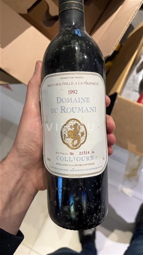 Roussillon Collioure Domaine Roumani 1992