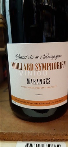 Burgundsko Maranges Moillard Symphorien 2018