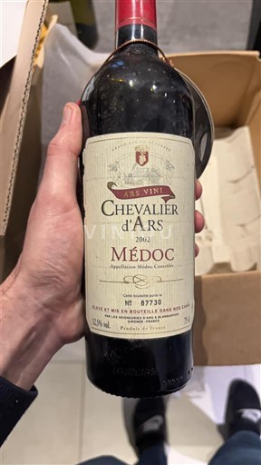 Bordeaux Médoc Chevalier d'Ars 2002