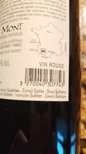 Sudoeste Saint-Mont Château Saint-Mont Sin añada