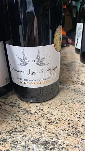 Valle del Ródano No especificado Domaine Les 3 Anges 2021