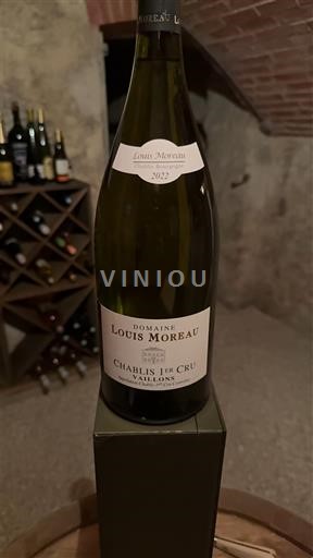 Burgundsko Nespecifikováno Premier Cru Domaine Louis Moreau Vallions 2022