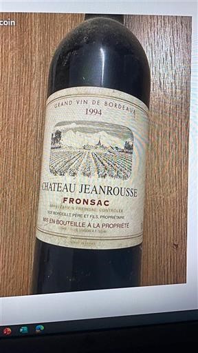 Burdeos Fronsac Château Jeanrousse 1994