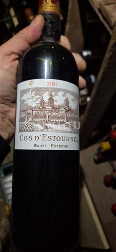 Bordeaux Saint-Estèphe Grand Cru Cos d'Estournel 2007