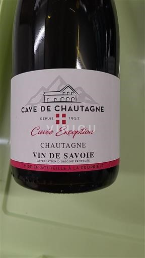 Champagne Cave de Chautagne Exception 2022