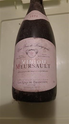 Bourgogne Meursault Roux Père et Fils 1994