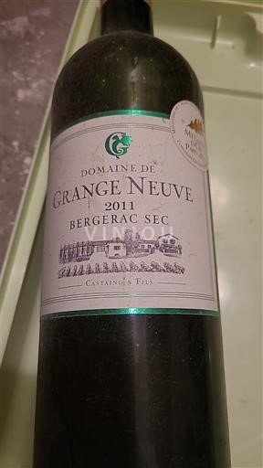 Tây Nam Bergerac Domaine Grange Neuve 2011