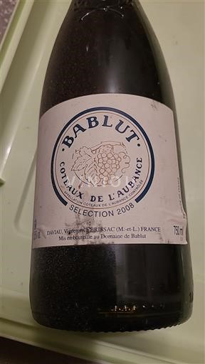 Loirevallei Coteaux-de-l'Aubance Domaine Bablut Daviau Brissac 2008