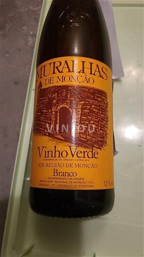 Portugal Vinho verde Muralhas de Monção 2008