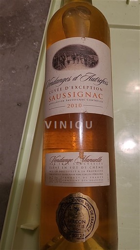 Tây Nam Saussignac Ventades et Auréliques d'Exception 2010