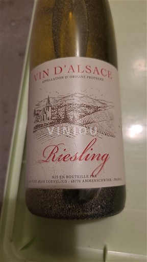 Elsass Riesling Cave Jean Cornelius 2019