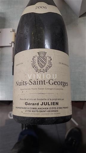 Burgundija Nuits-Saint-Georges Gérard Julien 2006