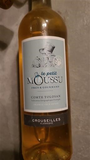 Sudoeste Comté tolosano Crouseilles Le Petit Moussu 2015