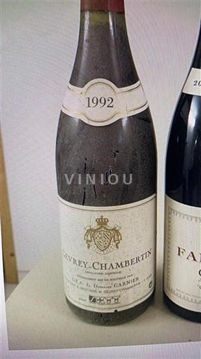 Burgundsko Gevrey-Chambertin Domaine Garnier 1992