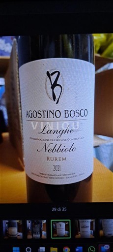 Piamonte Barbaresco Agostino Bosco Rurem 2021