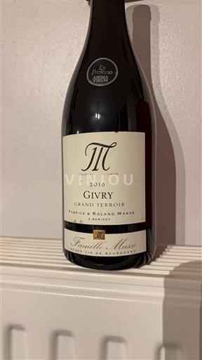 Burgundi Givry Famille Masse Grand Terroir 2018