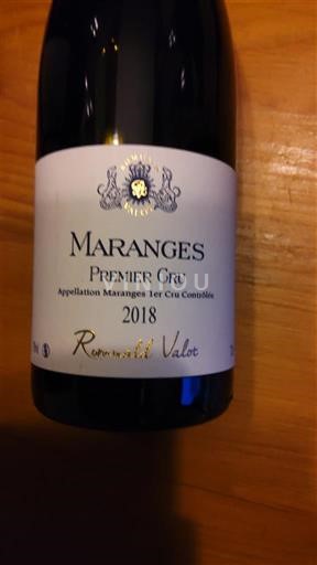 Burgundsko Maranges Premier Cru Renaud Valot 2018
