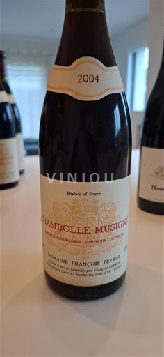 Borgonha Chambolle-Musigny Domaine François Perrot 2004