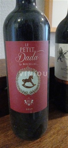 Бордо Пессак-Леоньян Château Rouillac Le Petit Dada 2019