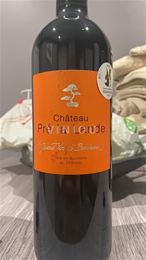 Bordeaux Château Pré la Lande Niet-geïntegreerd