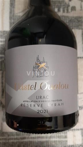 Valle del Rodano Lirac Castel Oualou Réserve Syrah 2021