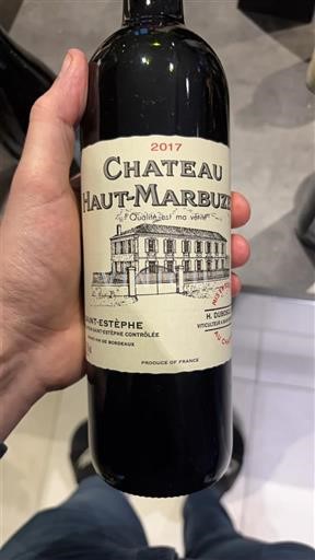 Bordeaux Saint-Estèphe Château Haut-Marbuzé 2017