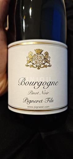 Bourgondië Bourgogne Pigneret Fils Pinot Noir 2020