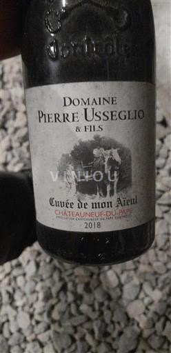Rhônevallei Châteauneuf-du-Pape Domaine Pierre Usseglio & Fils de mon Aïeul 2018