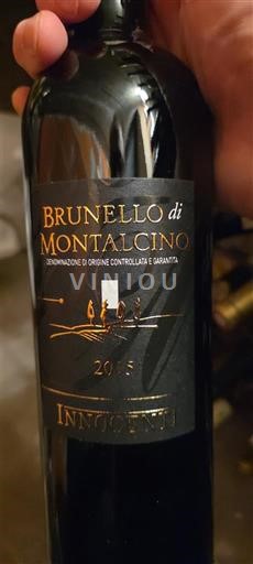 Toscana Brunello di Montalcino Innnocenti 2015