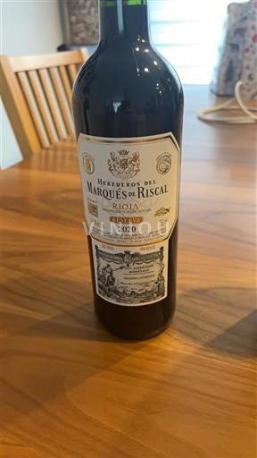 La Rioja Rioja Herederos del Marqués de Riscal Reserva 2020